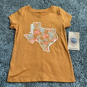 Texas TShirt-Little Girls XS 4/5